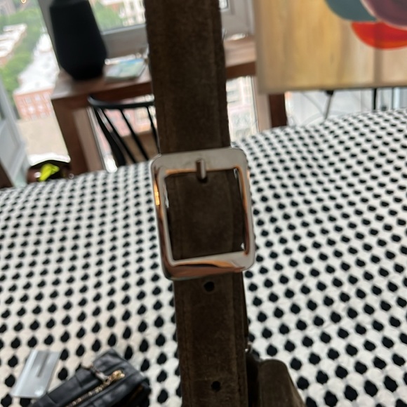 Jenni Kayne Large Suede Saddlebag - Picture 9 of 16